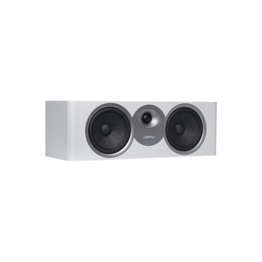 Jamo S7-25C Centre Speaker in grey in angle view