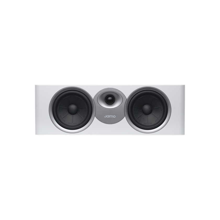 Jamo S7-25C Centre Speaker in grey in front view