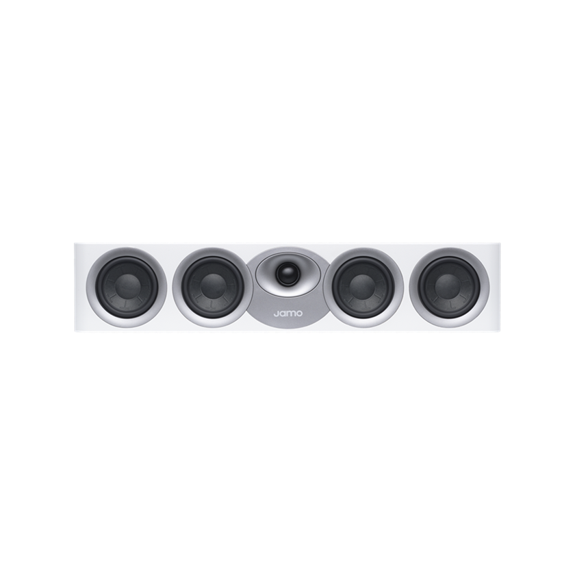 Jamo S7-43C Centre Speaker in grey in front view