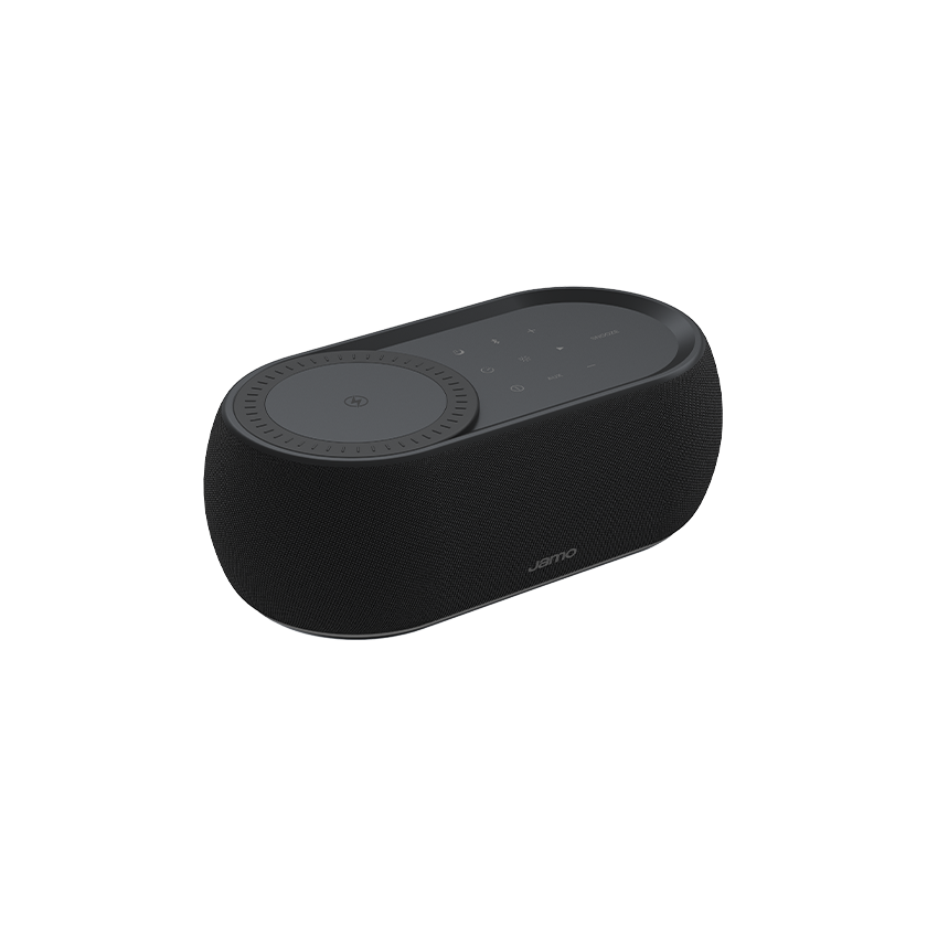 Jamo HYG Reflect in dark grey in angle view
